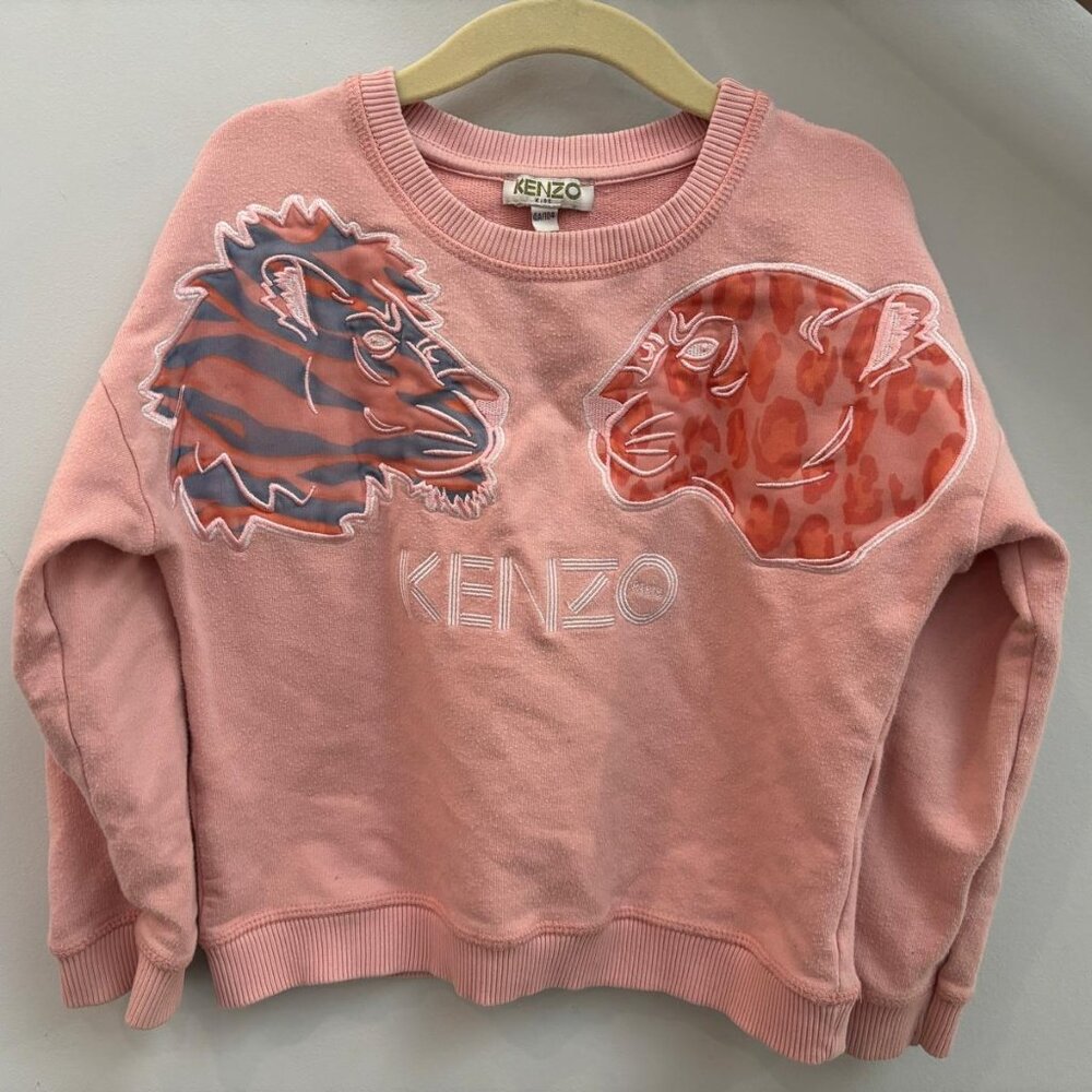 Kenzo Kids  4A 104cm Logo Graphic Sweatshirt